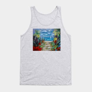 Path To The Beach Tank Top